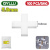 Крестики для плитки 5,0мм DYLLU DTXZ1005 (100 шт) Крестики для плитки 5,0мм DYLLU DTXZ1005 (100 шт)