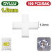Крестики для плитки 1,0мм DYLLU DTXZ1001 (100 шт)