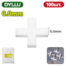 Крестики для плитки 6,0мм DYLLU DTXZ1006 (100 шт)