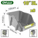 Набор контейнеров для хранения 250x155x125мм DYLLU DTTB0603 (6шт)