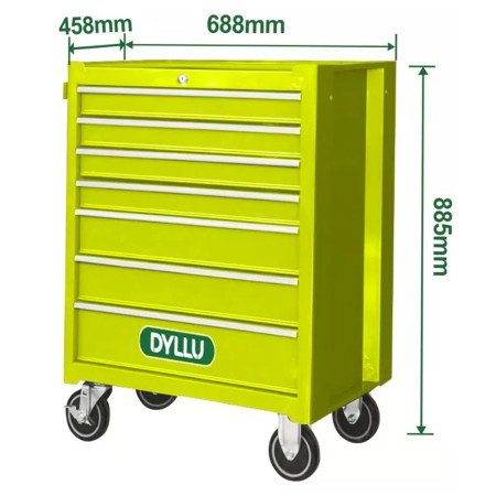 Тележка инструментальная 688x458x735мм DYLLU DTCS2A07 Тележка инструментальная 688x458x735мм DYLLU DTCS2A07