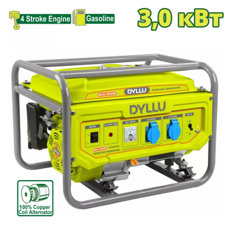 Генератор бензиновый DYLLU DTGEAA06 Генератор бензиновый DYLLU DTGEAA06