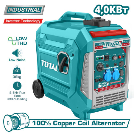 Генератор бензиновый инверторный TOTAL TP547506E