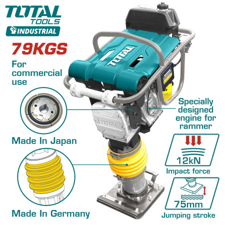 Вибротрамбовка TOTAL TPS890 Вибротрамбовка TOTAL TPS890