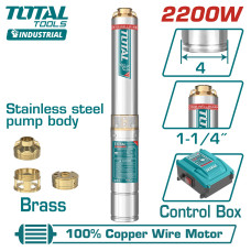 Насос погружной скважинный 4 " TOTAL TWP522006