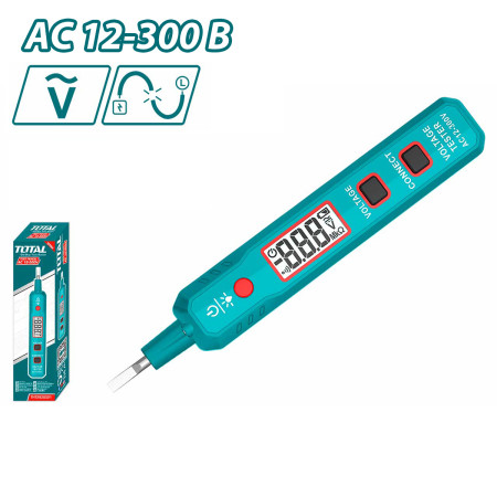 Отвертка индикаторная 12-300 В TOTAL THT2930021 Отвертка индикаторная 12-300 В TOTAL THT2930021