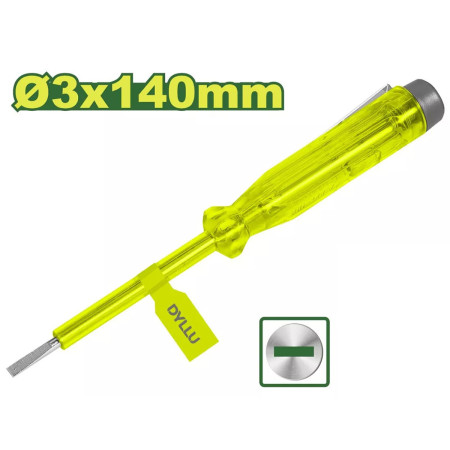 Отвертка индикаторная 140 мм DYLLU DTTP1502 Отвертка индикаторная 140 мм DYLLU DTTP1502