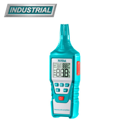 Измеритель влажности и температуры цифровой TOTAL TETHT01 Измеритель влажности и температуры цифровой TOTAL TETHT01