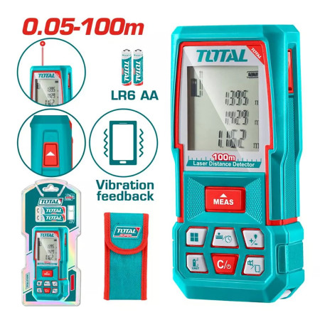 Дальномер лазерный TOTAL TMT51036 Дальномер лазерный TOTAL TMT51036
