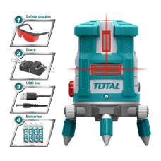 Уровень лазерный самовыравнивающийся TOTAL TLL306505