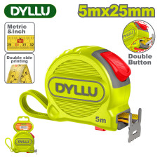 Рулетка 5 м х 25 мм DYLLU DTMT2230