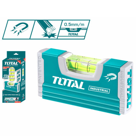 Уровень 10 см TOTAL TMT20105M Уровень 10 см TOTAL TMT20105M